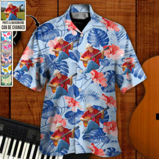 Whatever You Want Tropical Custom Photo - Hawaiian Shirt - Personalized Photo Gifts-Owl Ohh