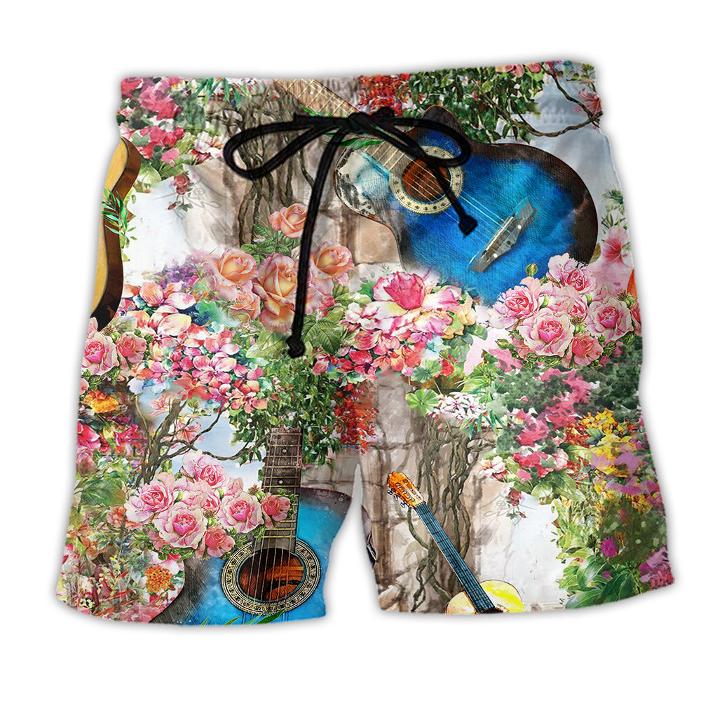 Guitar Melody And Rose Garden Music - Beach Short - Owl Ohh - Owl Ohh