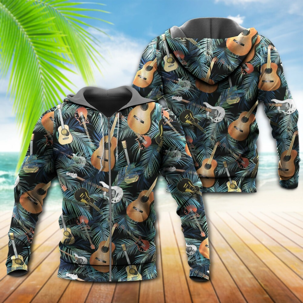 Guitar Music Guitar Love Life Style - Hoodie - Owl Ohh - Owl Ohh