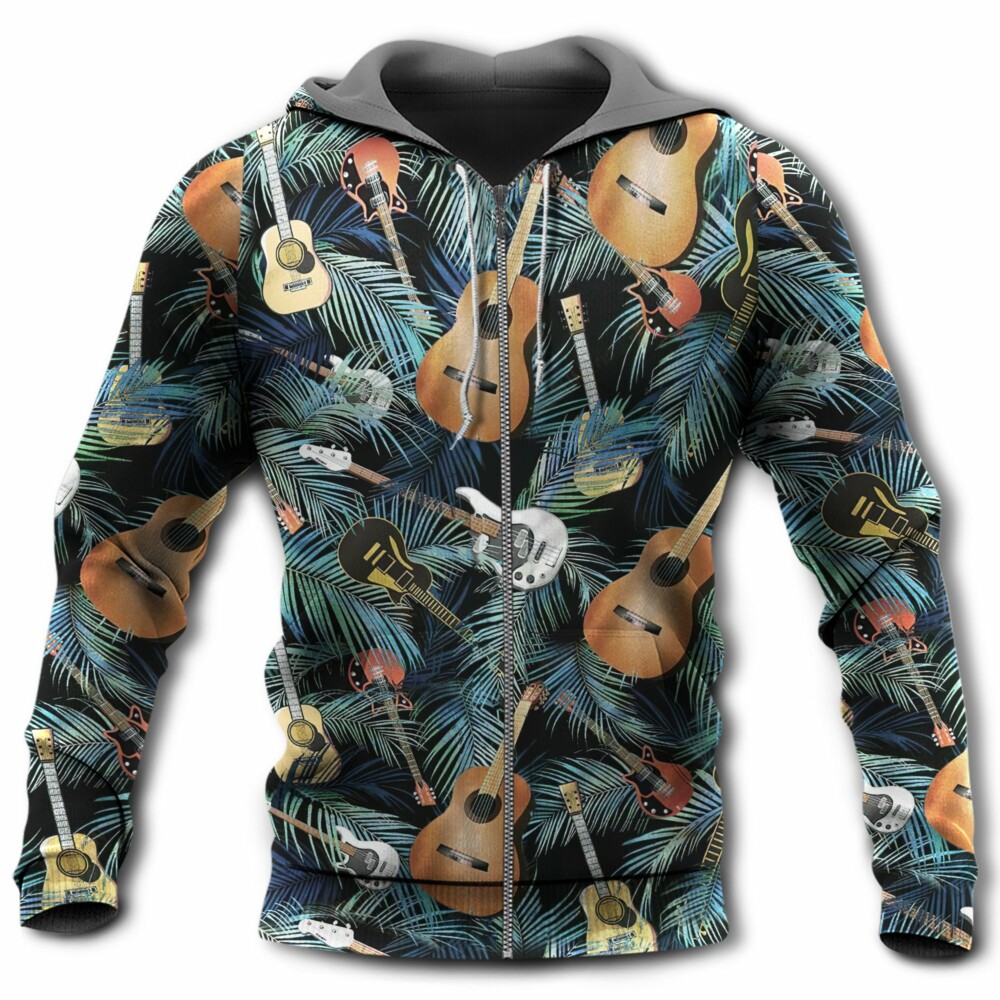 Guitar Music Guitar Love Life Style - Hoodie - Owl Ohh - Owl Ohh