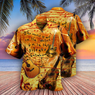 Guitar Vintage The Silence - Hawaiian Shirt - Owl Ohh - Owl Ohh