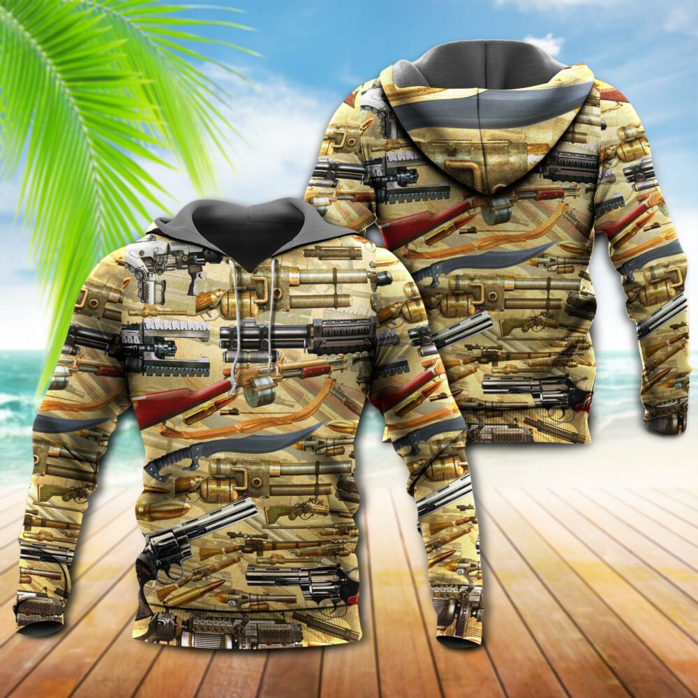 Gun It’s About How To How To Hold It - Hoodie - Owl Ohh - Owl Ohh