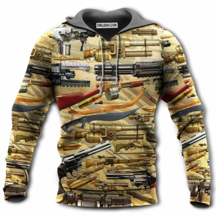 Gun It’s About How To How To Hold It - Hoodie - Owl Ohh - Owl Ohh