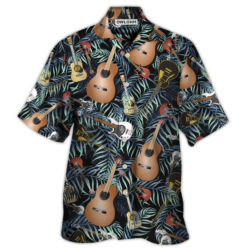 Guitar Love Life Style Cool - Hawaiian Shirt - Owl Ohh - Owl Ohh
