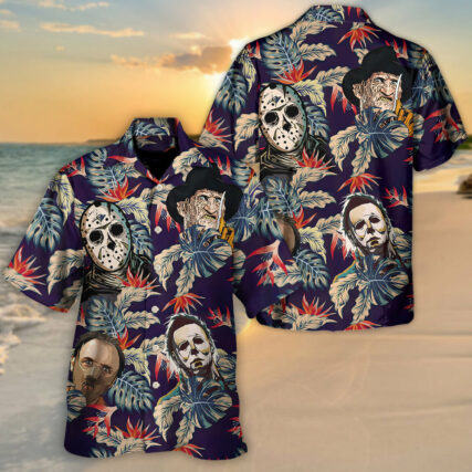 Halloween Horror Character Summer - Hawaiian Shirt - Owl Ohh-Owl Ohh