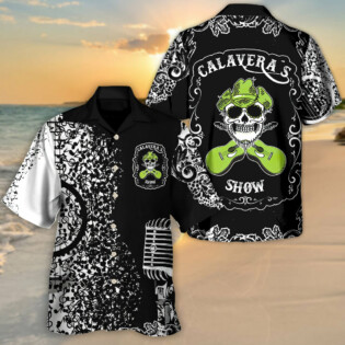 Guitar Logo Custom - Hawaiian Shirt - Owl Ohh-Owl Ohh