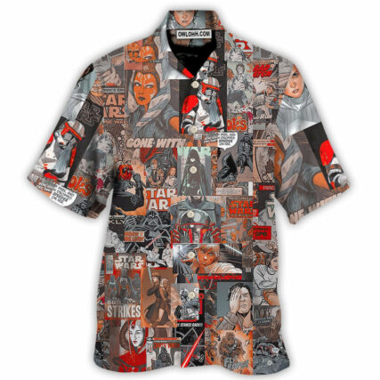 Star Wars Comic Vintage Style - Hawaiian Shirt