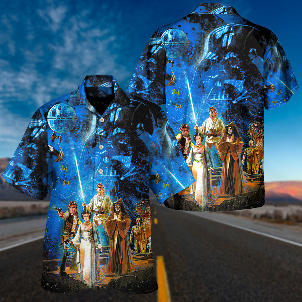 Starwars Cool Vintage Style - Hawaiian Shirt