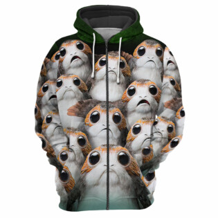 Star Wars The Last Jedi Many Porgs - Hoodie