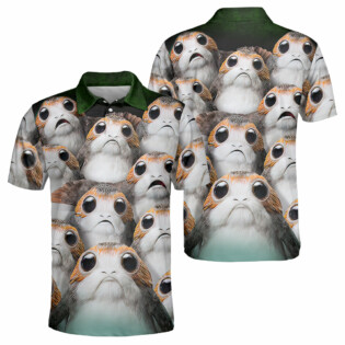 Star Wars The Last Jedi Many Porgs - Polo Shirt