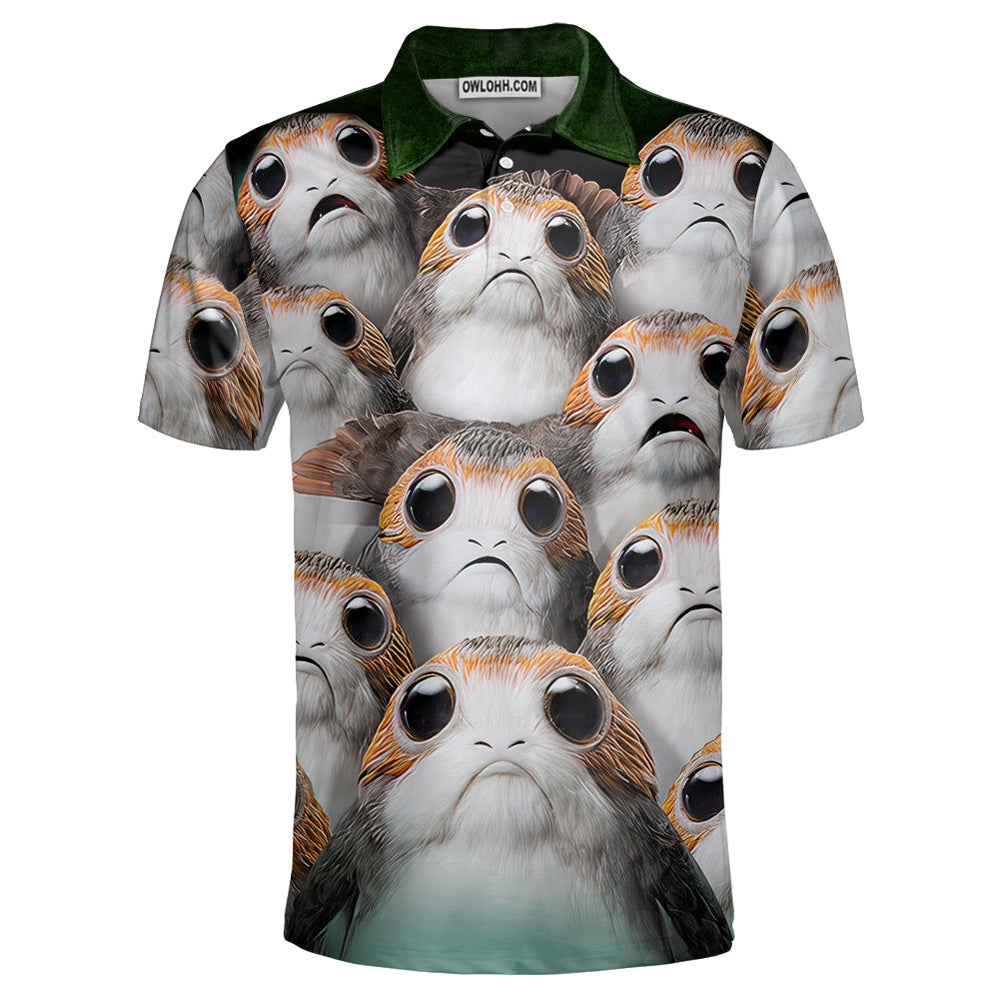 Star Wars The Last Jedi Many Porgs - Polo Shirt