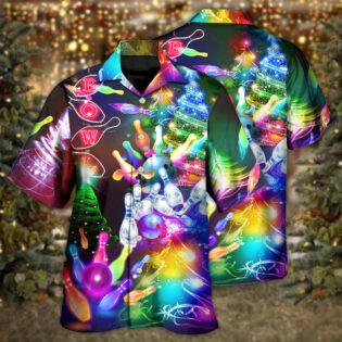Bowling Christmas Merry Everything Happy Always - Hawaiian Shirt - Owl Ohh - Owl Ohh