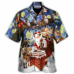 Christmas Santa Coming For You - Hawaiian Shirt - Owl Ohh - Owl Ohh