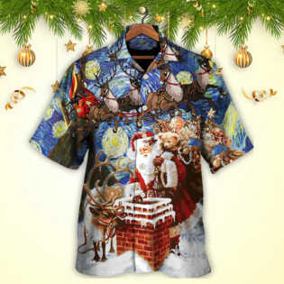 Christmas Santa Coming For You - Hawaiian Shirt - Owl Ohh - Owl Ohh