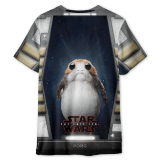 Star Wars Porgs Exist So Cute - Unisex 3D T-shirt