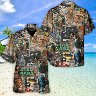 Star Wars Comic Style - Hawaiian Shirt