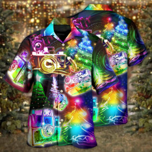 Camera Christmas Merry Everything Happy Always - Hawaiian Shirt - Owl Ohh - Owl Ohh