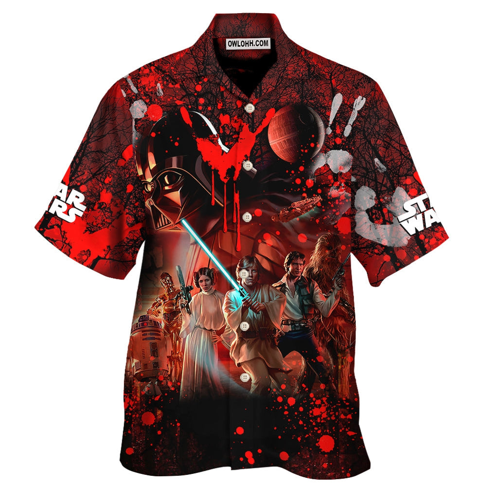 Halloween Star Wars Horror Blood Scary - Hawaiian Shirt