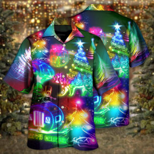 Camping Christmas Merry Everything Happy Always - Hawaiian Shirt - Owl Ohh - Owl Ohh