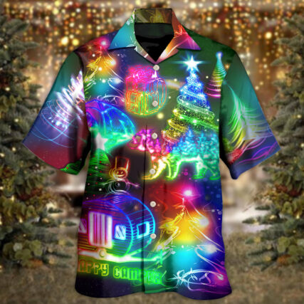 Camping Christmas Merry Everything Happy Always - Hawaiian Shirt - Owl Ohh - Owl Ohh