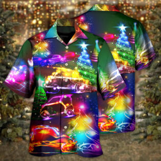 Car Christmas Merry Everything Happy Always - Hawaiian Shirt - Owl Ohh - Owl Ohh