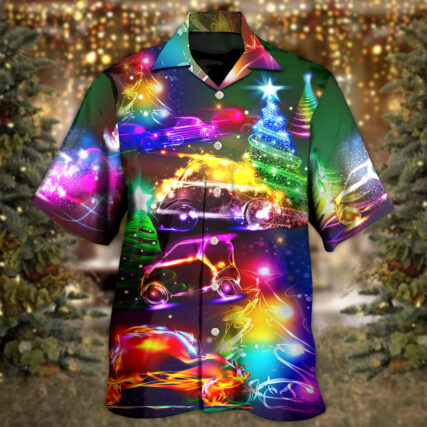 Car Christmas Merry Everything Happy Always - Hawaiian Shirt - Owl Ohh - Owl Ohh