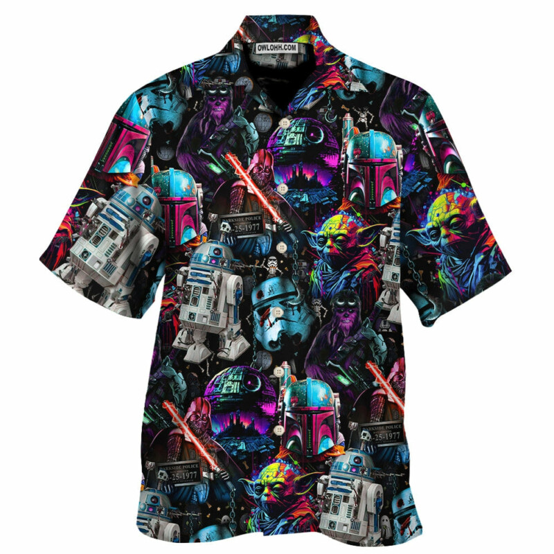 Halloween Star Wars Spooky Vibes - Hawaiian Shirt