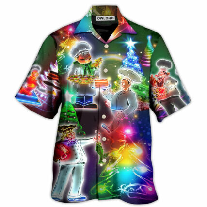 Chef Christmas Merry Everything Happy Always - Hawaiian Shirt - Owl Ohh - Owl Ohh