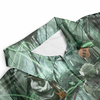 Star Wars Yoda Playing Guitar Fantastic - Polo Shirt