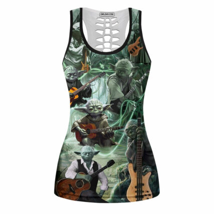 Star Wars Yoda Playing Guitar Fantastic - Tank Top Hollow