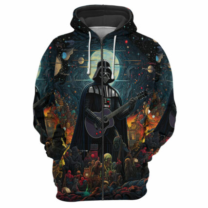 Star Wars Darth Vader Nobody Can Stop Me Playing Guitar - Hoodie