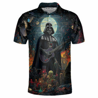 Star Wars Darth Vader Nobody Can Stop Me Playing Guitar - Polo Shirt