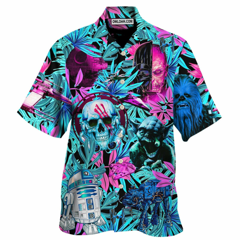 Halloween Starwars Tropical Friends Lovers - Hawaiian Shirt