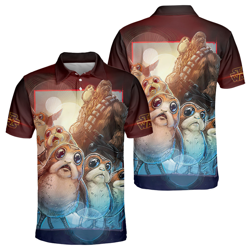 Star Wars Porgs Are Friends Not Food - Polo Shirt