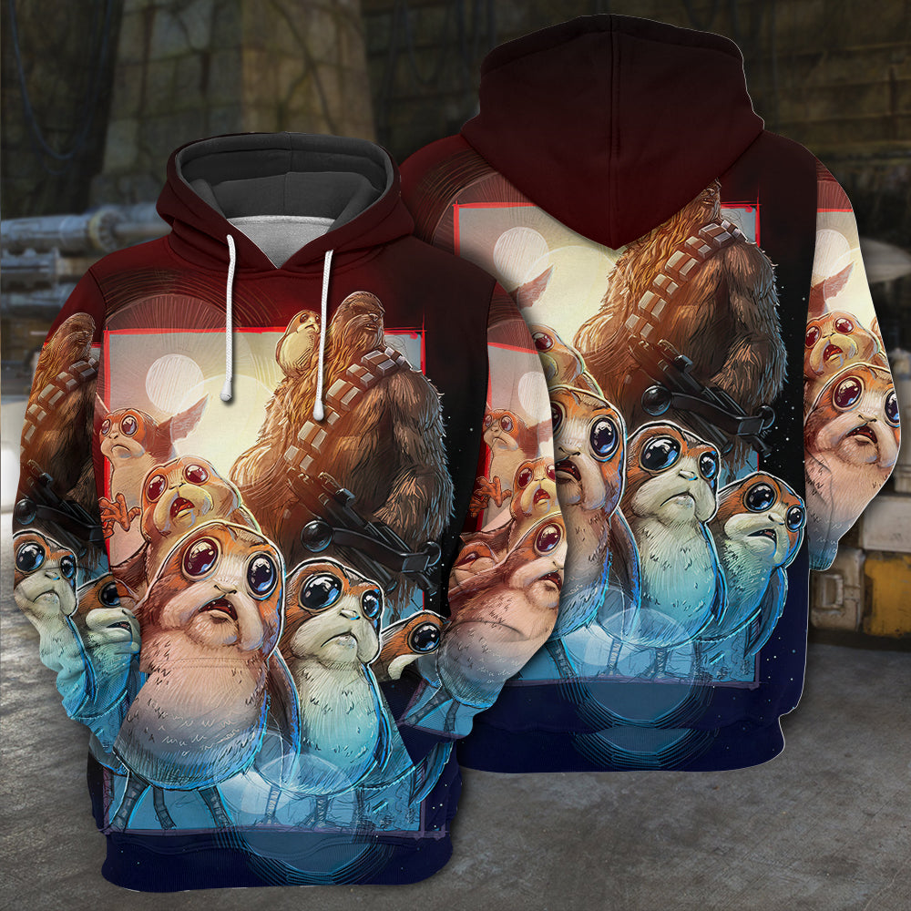 Star Wars Porgs Are Friends Not Food - Hoodie