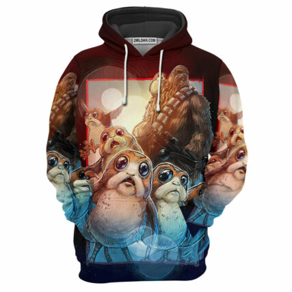 Star Wars Porgs Are Friends Not Food - Hoodie