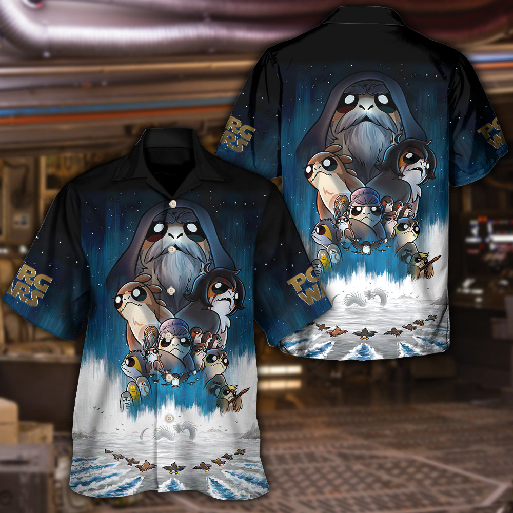 Star Wars We Must Say Our Goodbye To Our Porgs Friends - Hawaiian Shirt