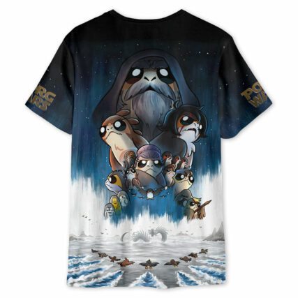 Star Wars We Must Say Our Goodbye To Our Porgs Friends - Unisex 3D T-shirt