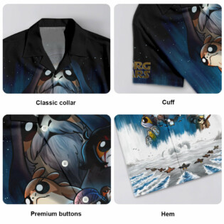 Star Wars We Must Say Our Goodbye To Our Porgs Friends - Hawaiian Shirt