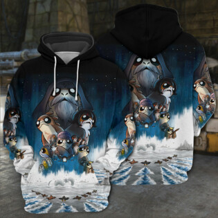 Star Wars We Must Say Our Goodbye To Our Porgs Friends - Hoodie