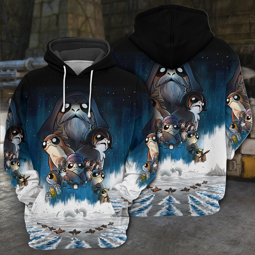 Star Wars We Must Say Our Goodbye To Our Porgs Friends - Hoodie