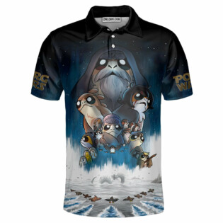 Star Wars We Must Say Our Goodbye To Our Porgs Friends - Polo Shirt