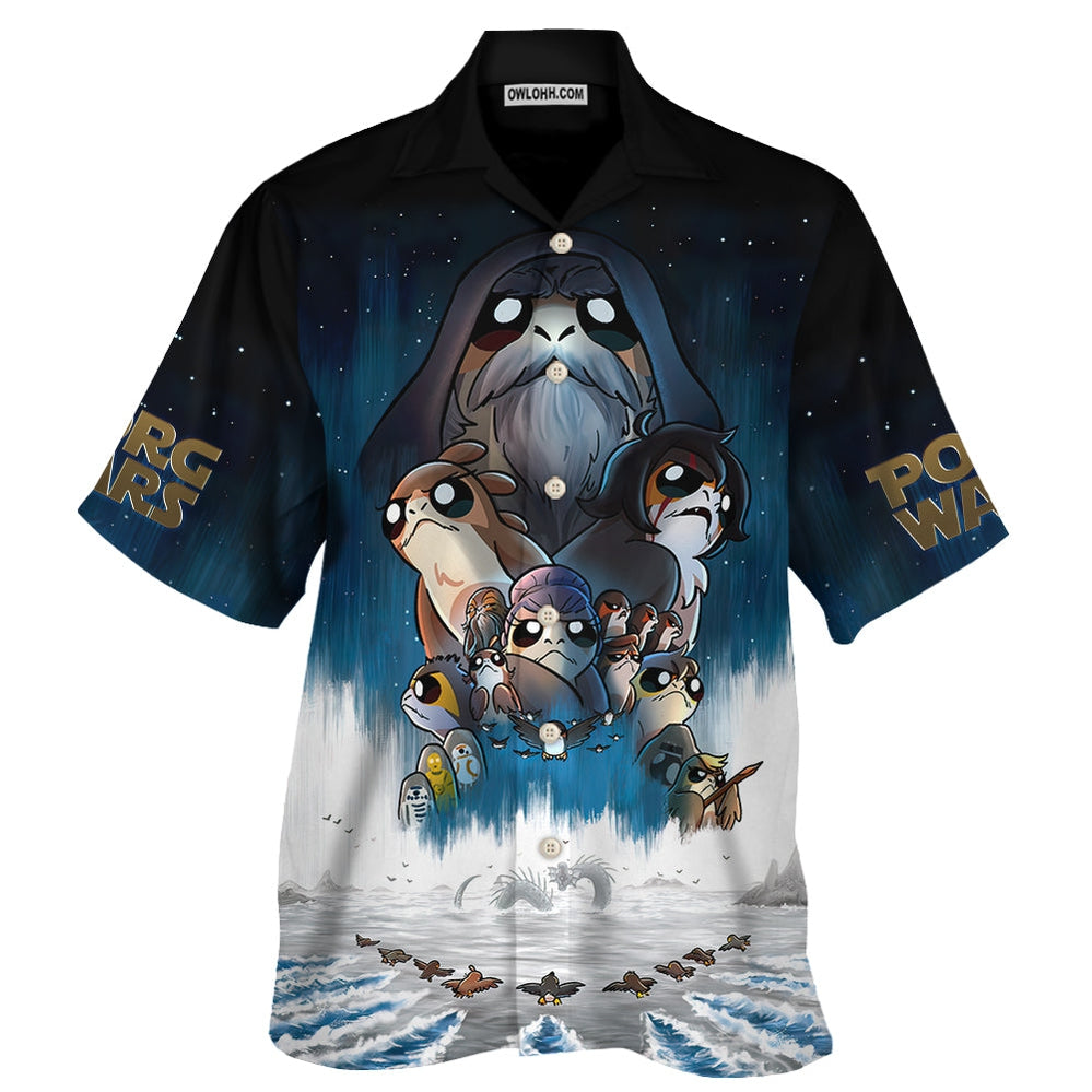 Star Wars We Must Say Our Goodbye To Our Porgs Friends - Hawaiian Shirt