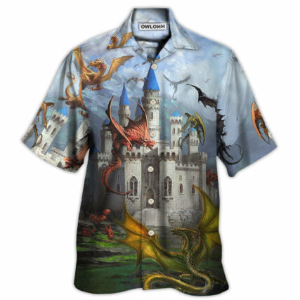 Dragon Love Life Beautiful - Hawaiian Shirt - Owl Ohh - Owl Ohh
