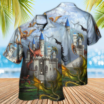 Dragon Love Life Beautiful - Hawaiian Shirt - Owl Ohh - Owl Ohh
