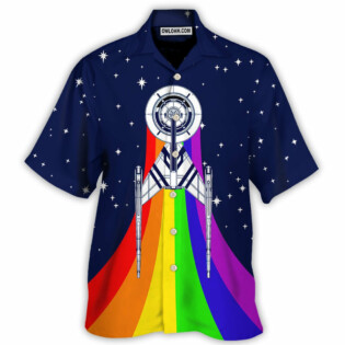 3D S.T Pride Rainbow Emblem Custom Hawaiian Shirt-Owl Ohh