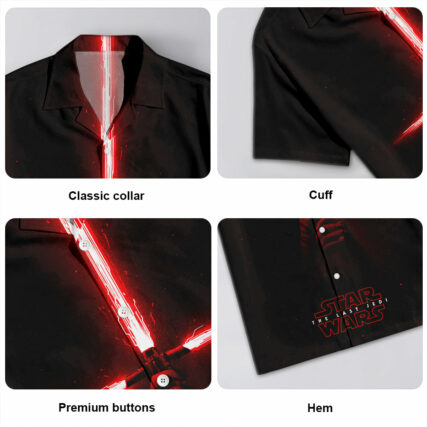 Starwars The Last Jedi - Hawaiian Shirt For Men, Women, Kids - Owl Ohh-Owl Ohh