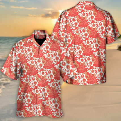 DnD Red Dragon Pattern - Hawaiian Shirt - Owl Ohh-Owl Ohh