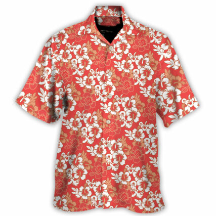 DnD Red Dragon Pattern - Hawaiian Shirt - Owl Ohh-Owl Ohh