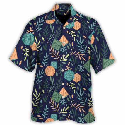 DnD Summer Dice Pattern - Hawaiian Shirt - Owl Ohh-Owl Ohh